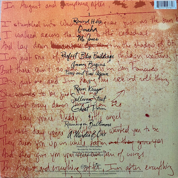 Counting Crows — August And Everything After (2-LP)