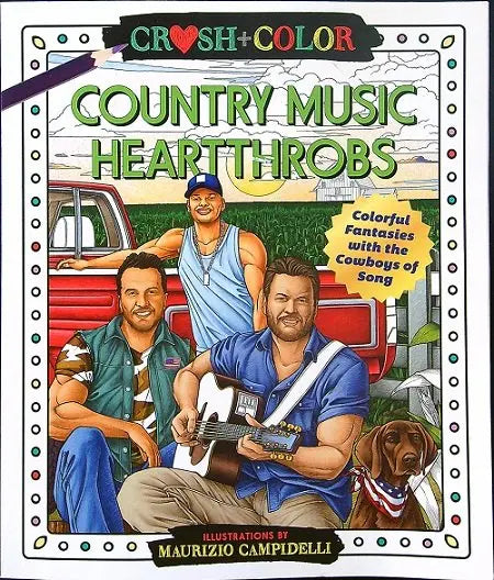 Country Music Heartthrobs: Colorful Fantasies With The Cowboys Of Song