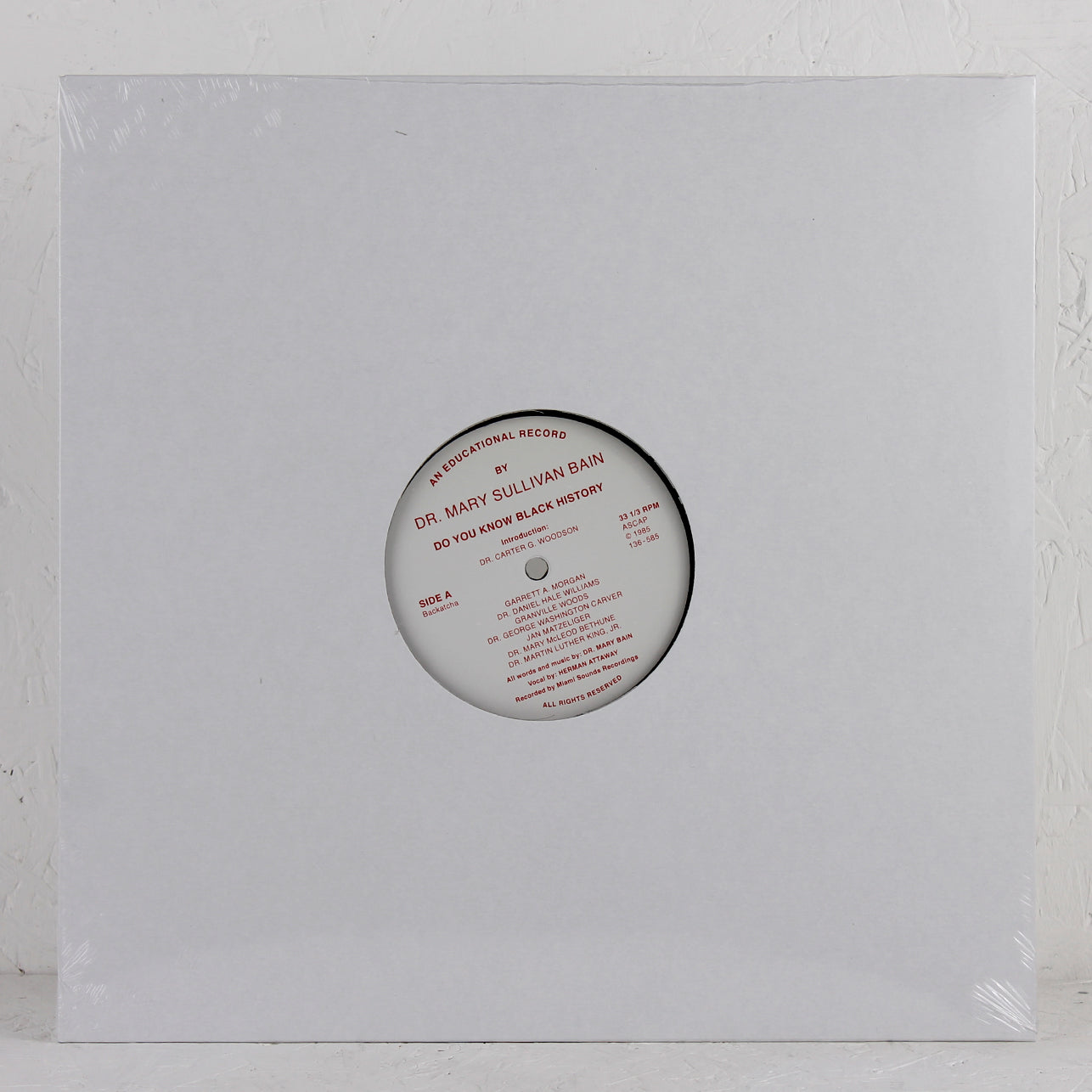 Do You Know Black History – Vinyl 12"