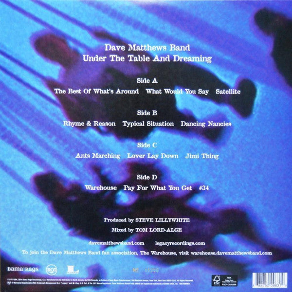 Dave Matthews Band — Under The Table And Dreaming (2-LP)