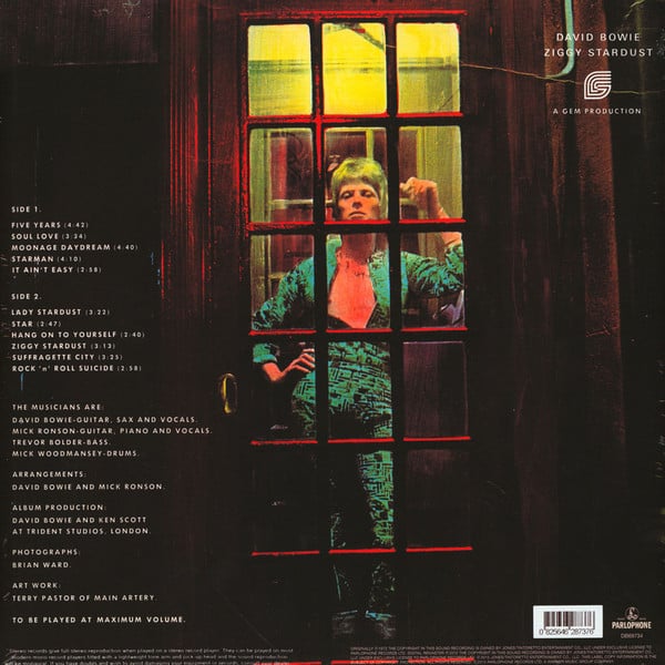 David Bowie — The Rise And Fall Of Ziggy Stardust And The Spiders From Mars