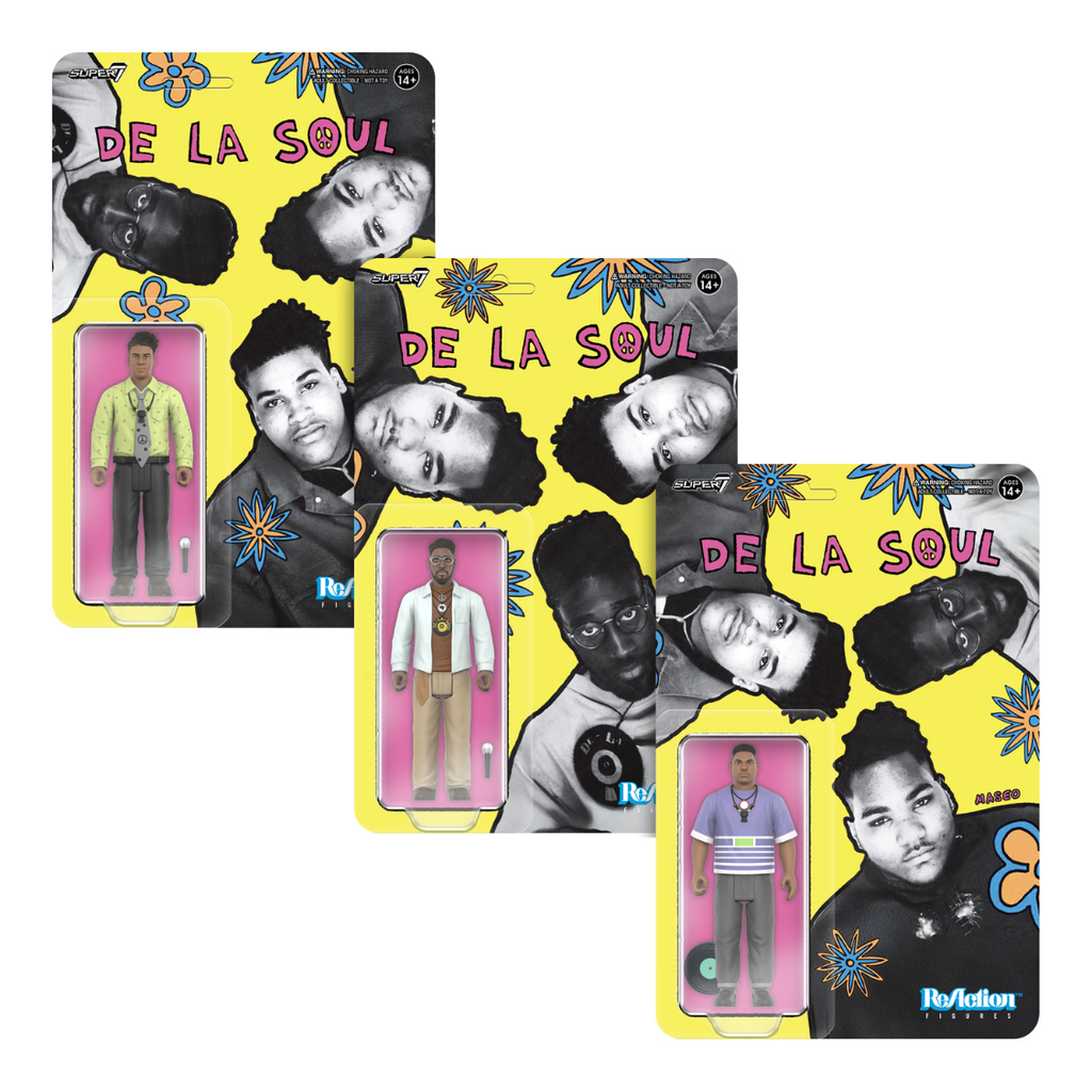 De La Soul - Me, Myself and I ReAction Bundle Set (3x3.75" Figures)
