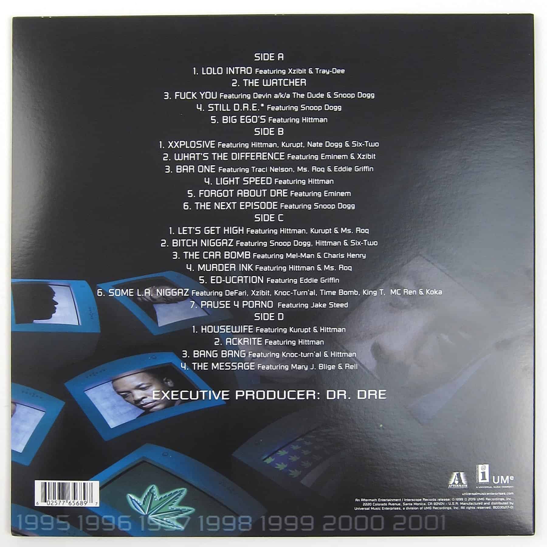 Dr. Dre  — 2001 (2-LP)