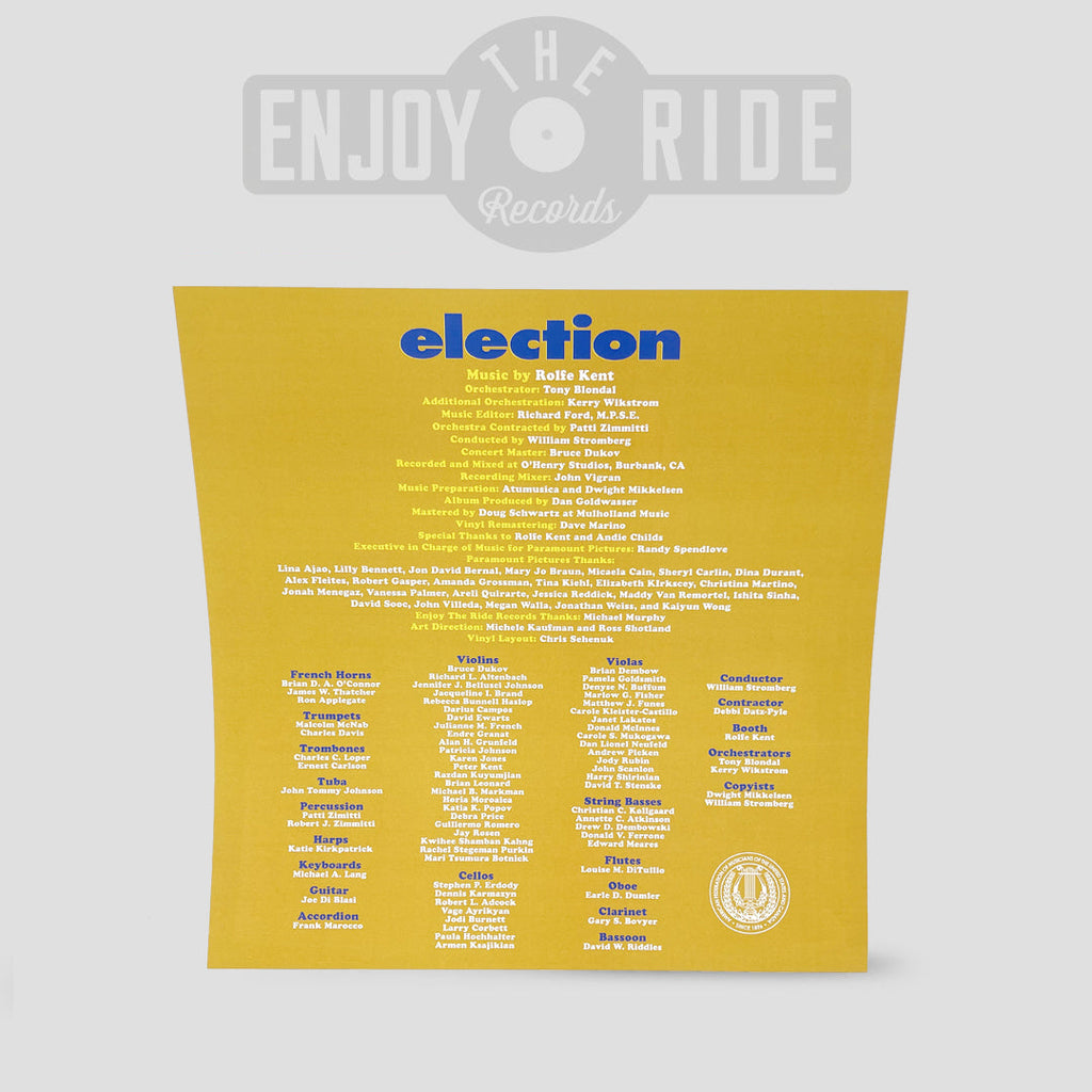 Election (Music From The Motion Picture) (ETR193)