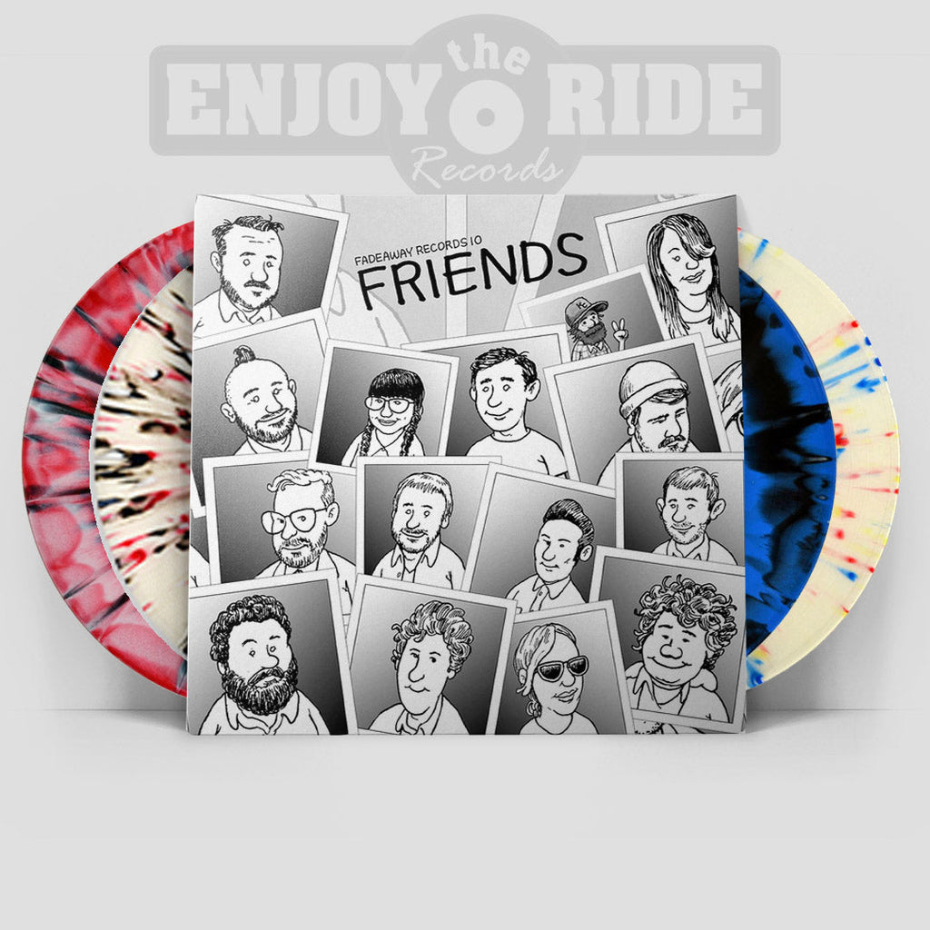 FADEAWAY FRIENDS 3xLP Charity Compilation (ETR040)