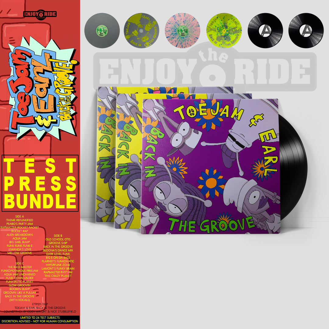Toe Jam & Earl TEST PRESS BUNDLE