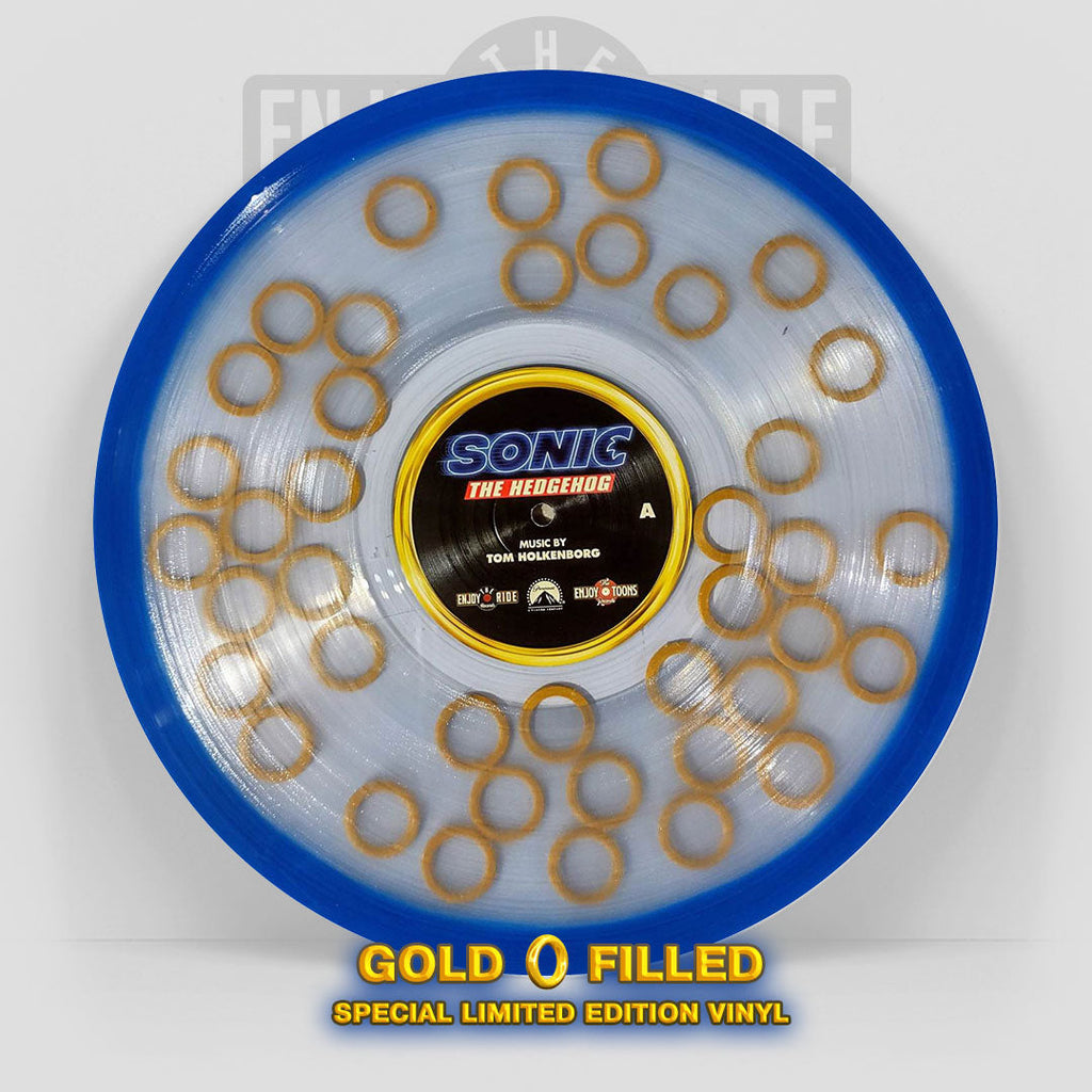 Gold Ring FILLED Sonic The Hedgehog Music From The Original Motion Picture