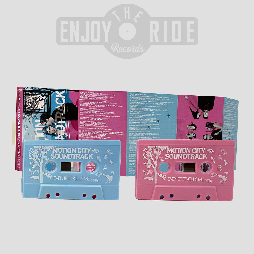 Motion City Soundtrack - Even If It Kills Me Cassette Tape (ETR168)