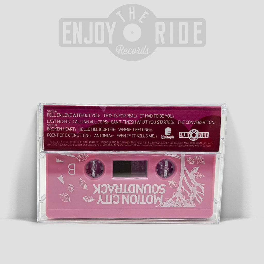 Motion City Soundtrack - Even If It Kills Me Cassette Tape (ETR168)