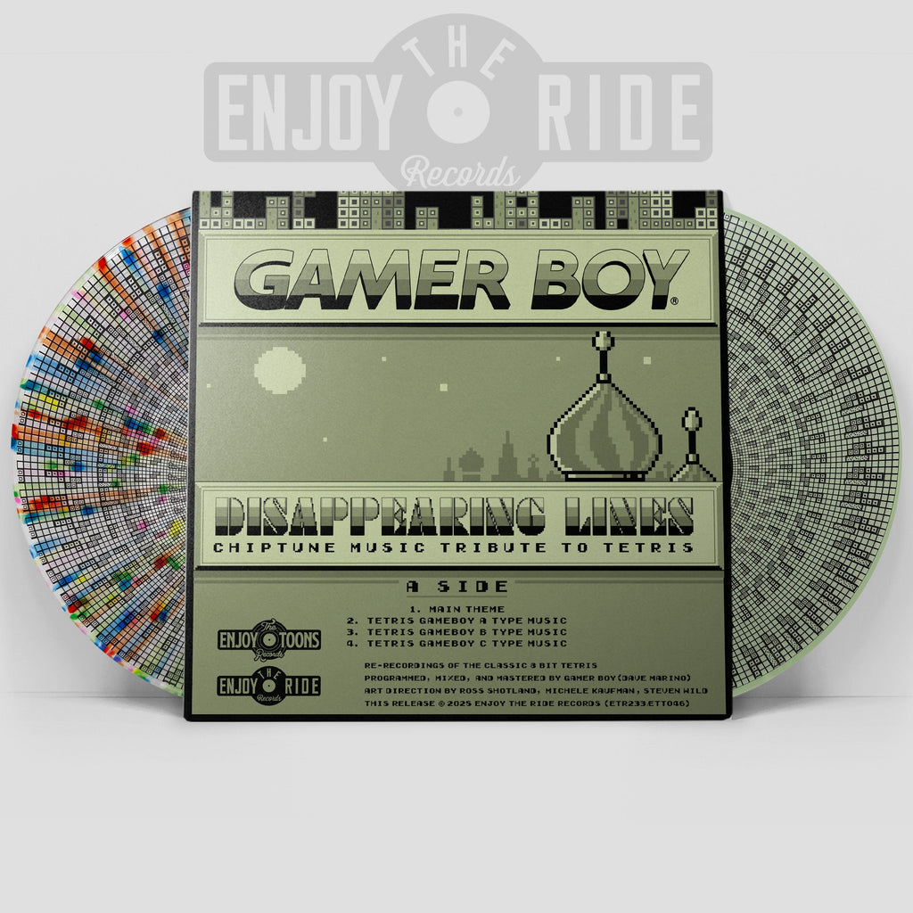 Disappearing Lines: Chiptune Music of Tetris by Gamer Boy (ETR233 / ETT046)