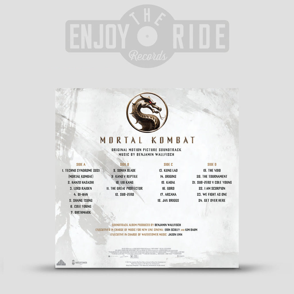 Mortal Kombat (Original Motion Picture Soundtrack) - Benjamin Wallfisch (ETR Exclusive Color Variant) Pre-Order, Shipping August 2026