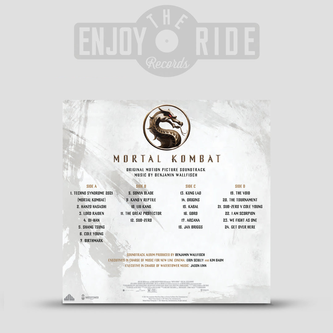 Mortal Kombat (Original Motion Picture Soundtrack) - Benjamin Wallfisch (ETR Exclusive Color Variant) Pre-Order, Shipping August 2026