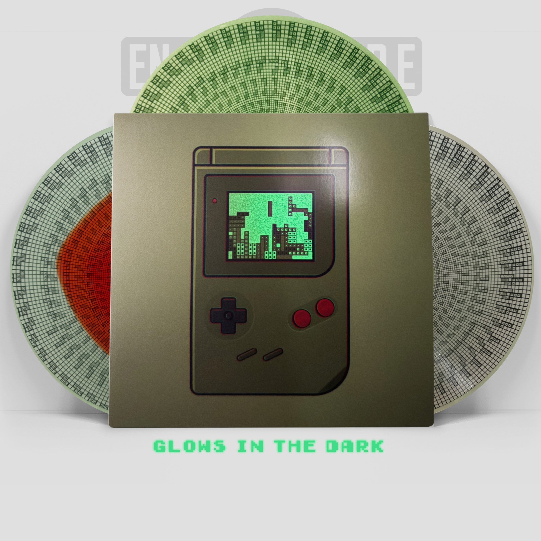 Disappearing Lines: Chiptune Music of Tetris by Gamer Boy (ETR233 / ETT046) Glow In The Dark Jacket