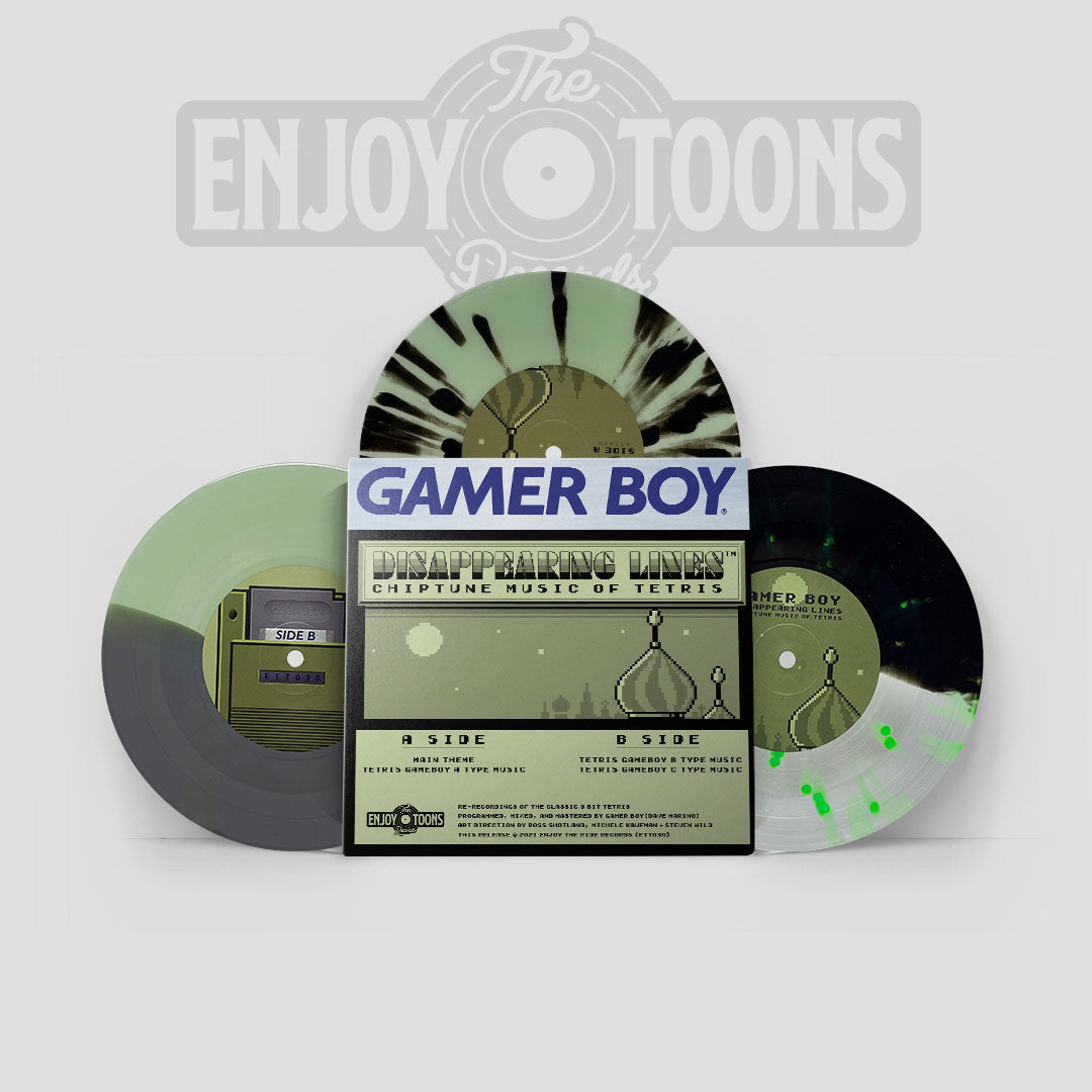 Disappearing Lines: Chiptune Music of Tetris by Gamer Boy 7” (ETT030)