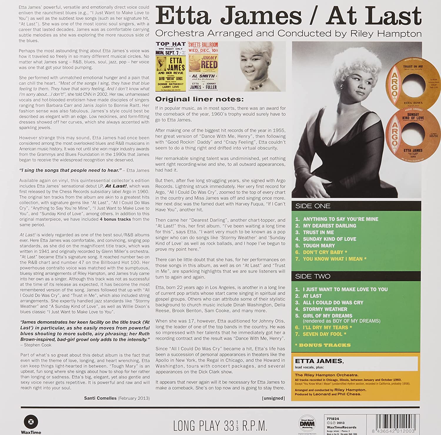 Etta James — At Last