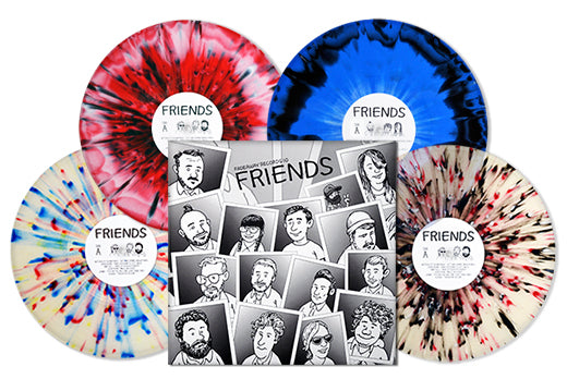 FADEAWAY FRIENDS 3xLP Charity Compilation (ETR040)