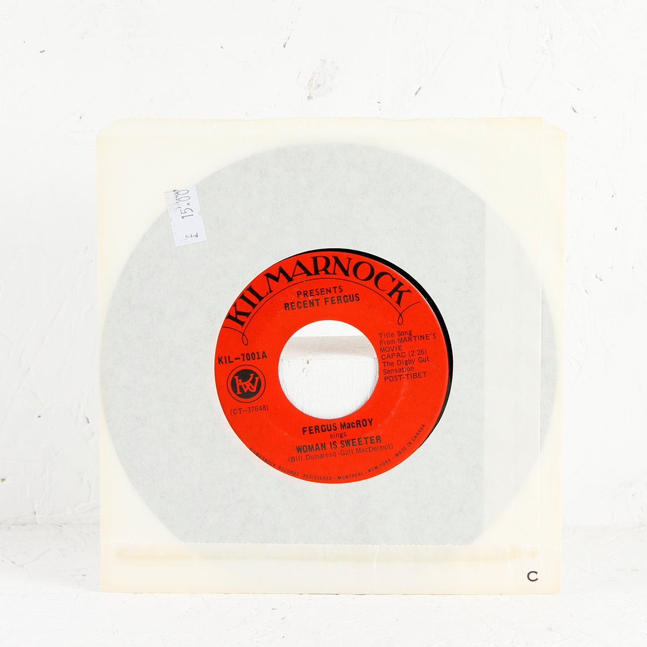 Woman Is Sweeter / Black Street Fair – Vinyl 7"