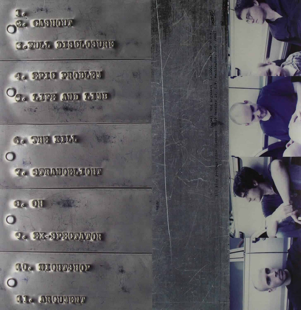 Fugazi — The Argument