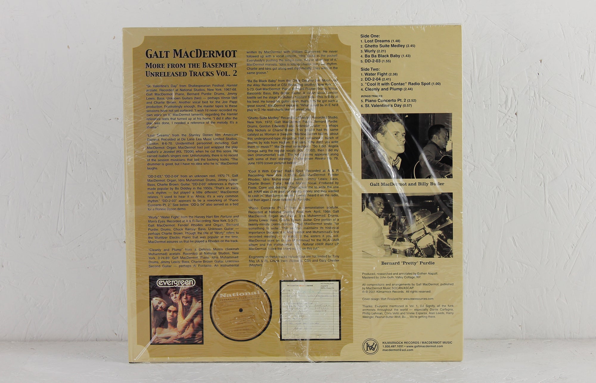 More From The Basement: Unreleased Tracks Vol. 2 – Vinyl LP