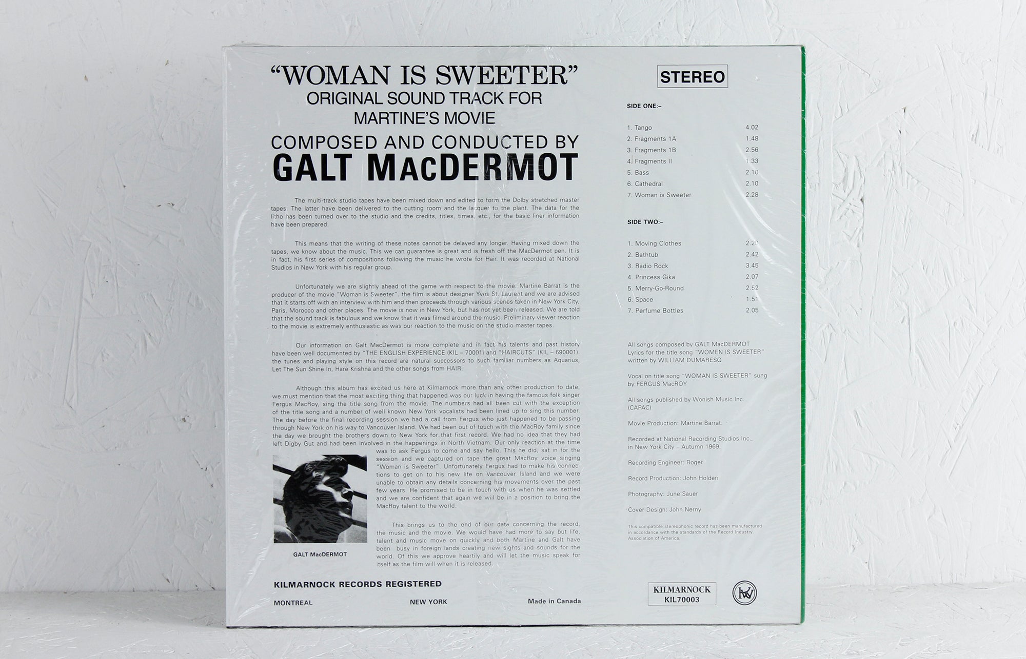 Woman Is Sweeter – Vinyl LP