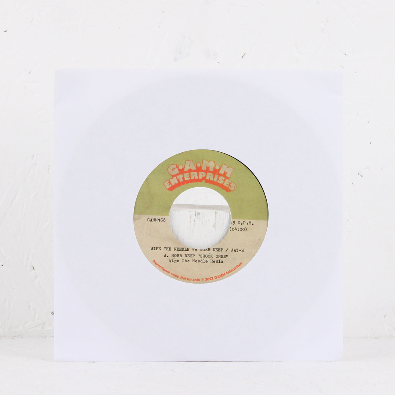 Wipe The Needle vs Mobb Deep & Jay-Z – Vinyl 7"