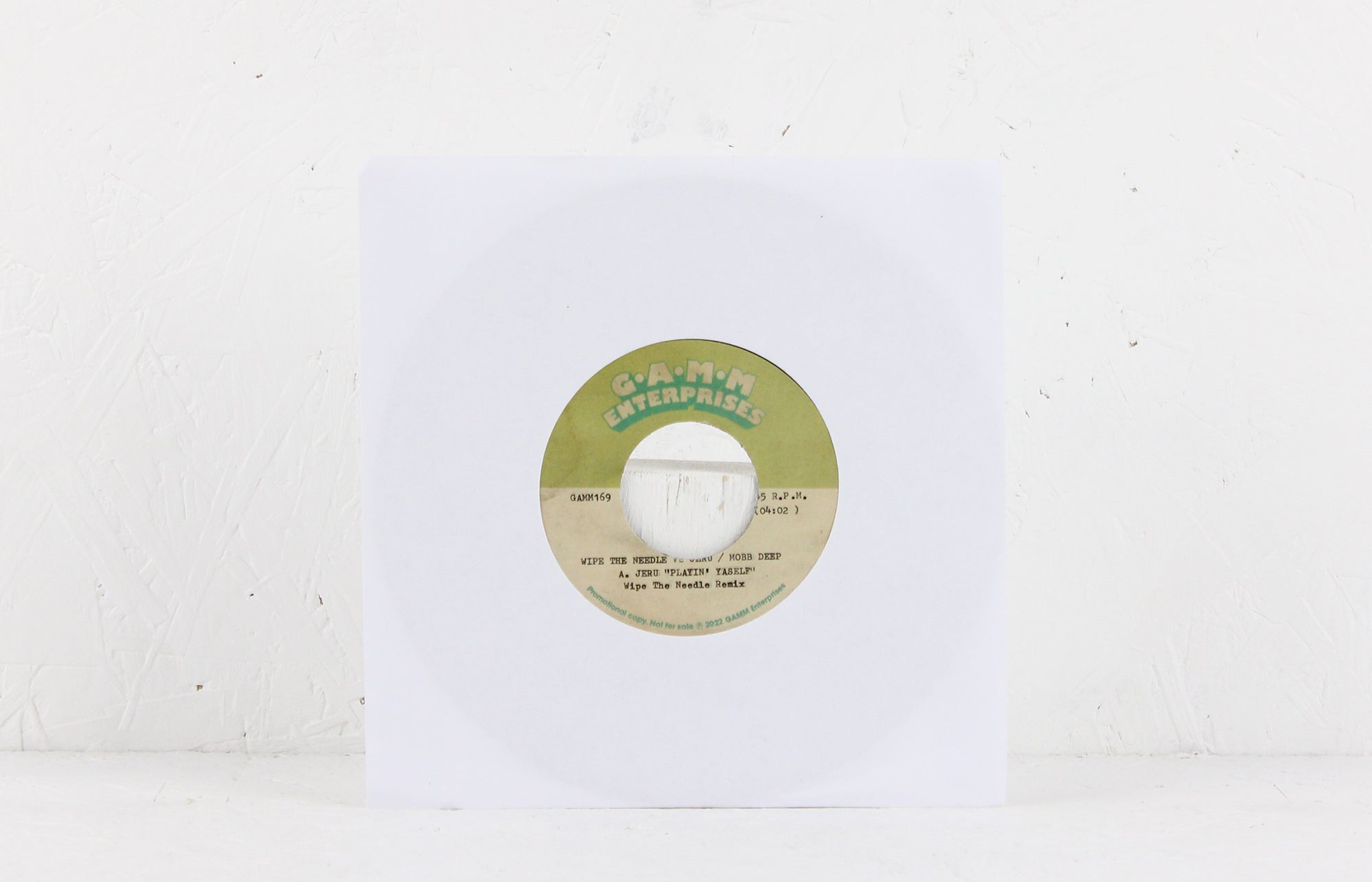 Wipe The Needle vs Jeru & Mobb – Vinyl 7"
