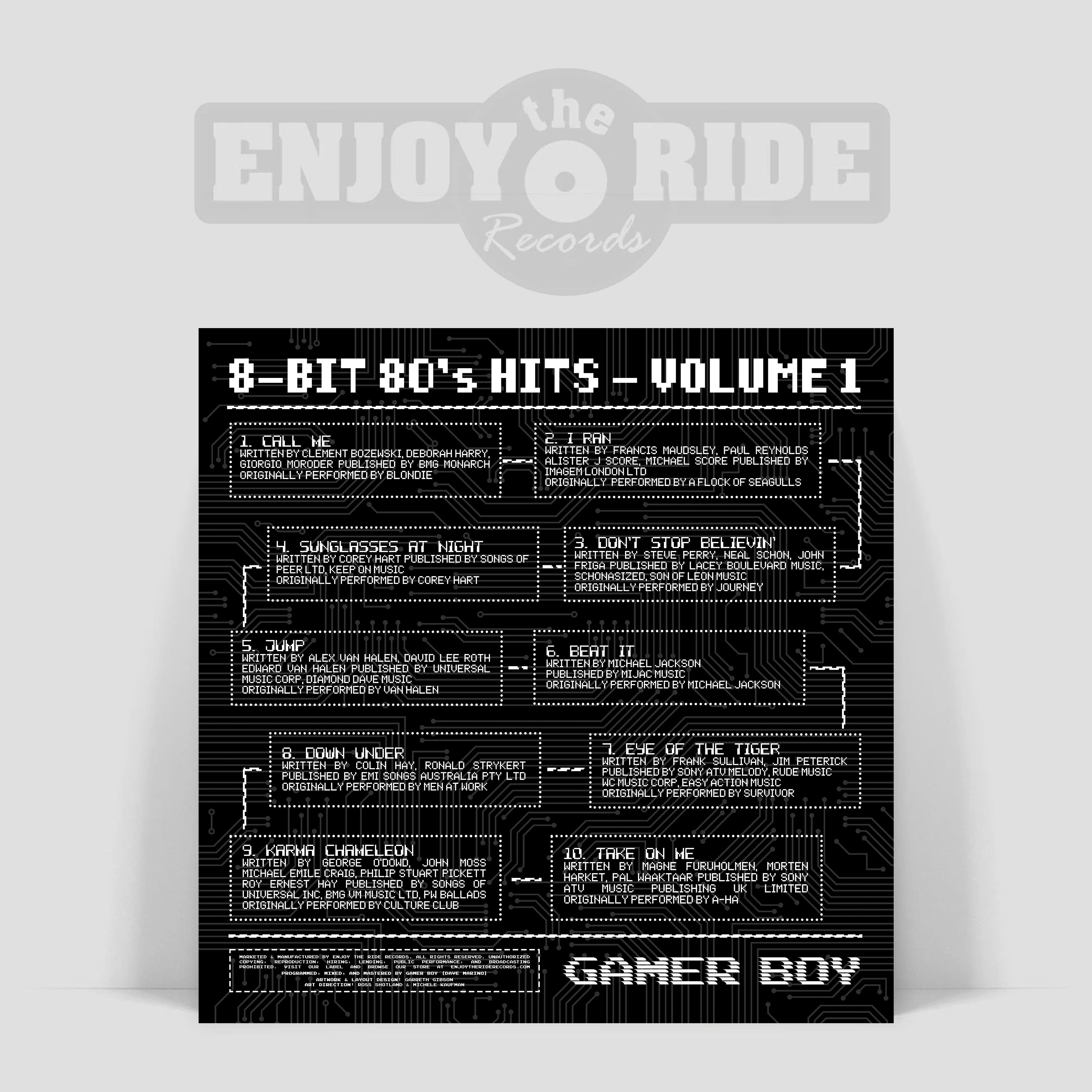 8-bit '80s Hits - Volume 1 by Gamer Boy (ETR202)