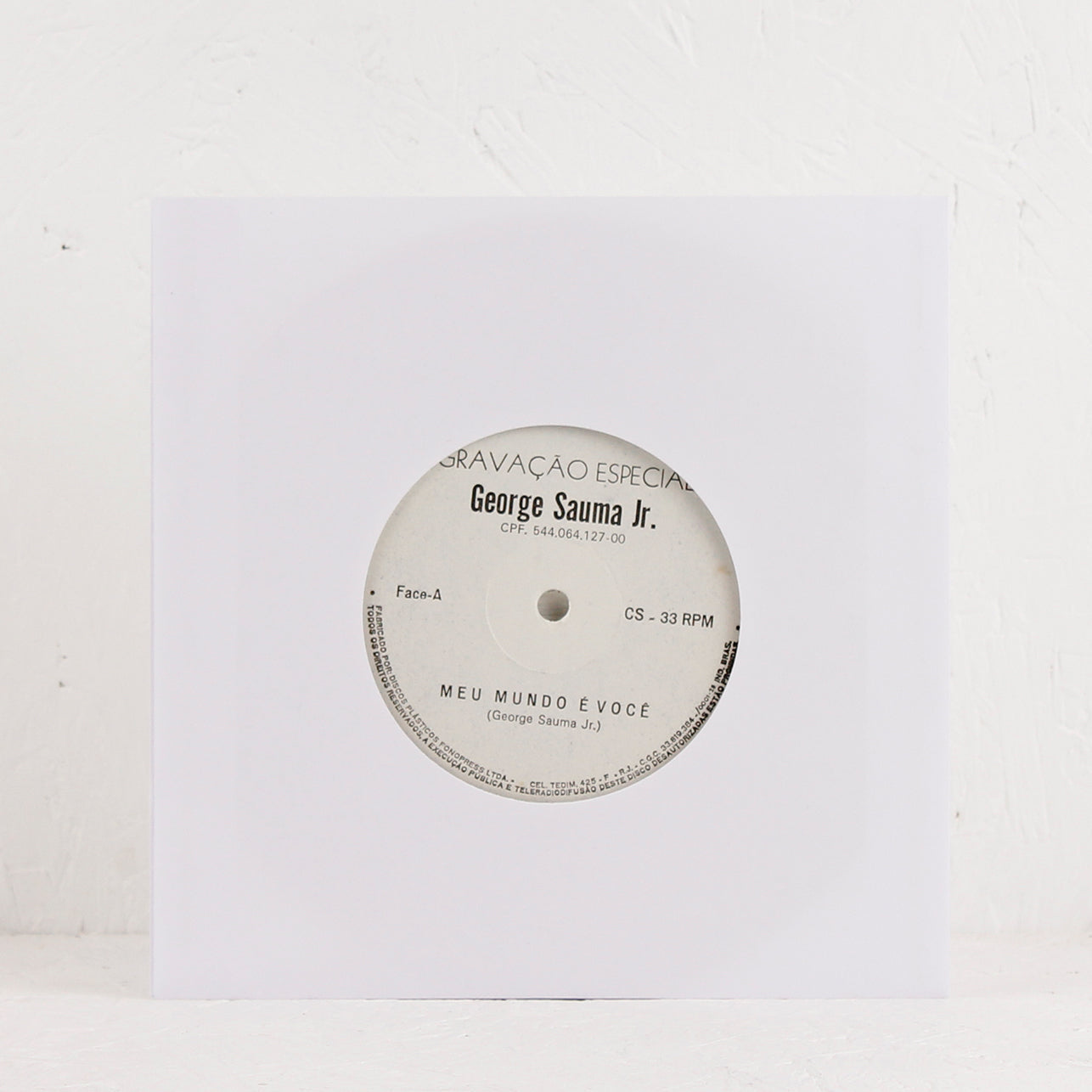 Meu Mundo É Você / Meu Único E Grande Amor – Vinyl 7"