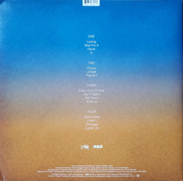 H.E.R. — H.E.R. (2-LP)