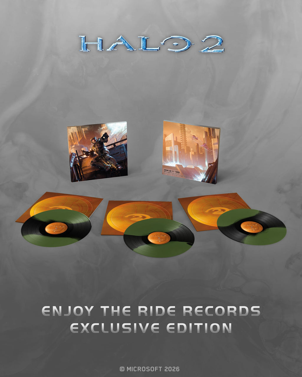 Halo 2 (Original Soundtrack) 3xLP (ETR Exclusive Color Variant)
