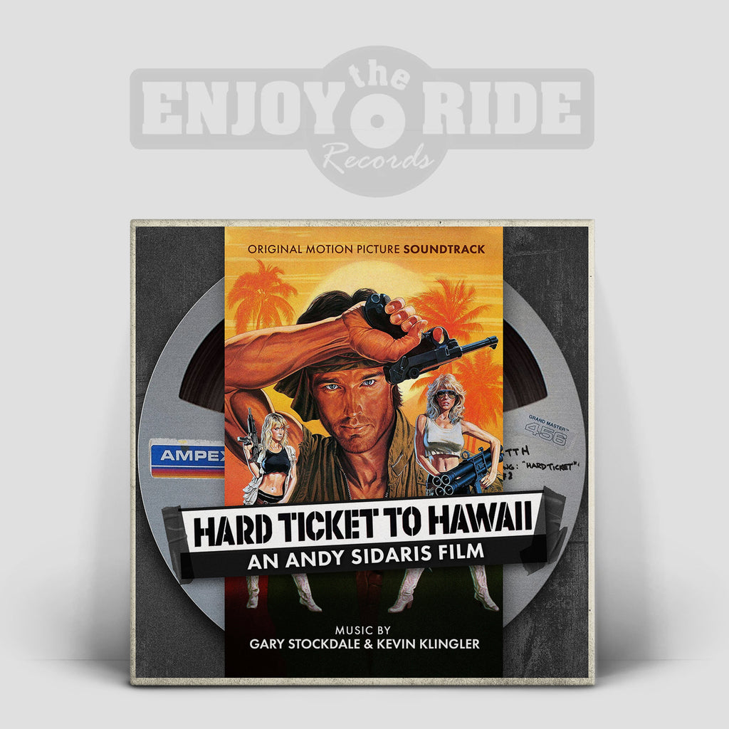 Hard Ticket To Hawaii Soundtrack: An Andy Sidaris Film Sand & Razor Blade FILLED Variant