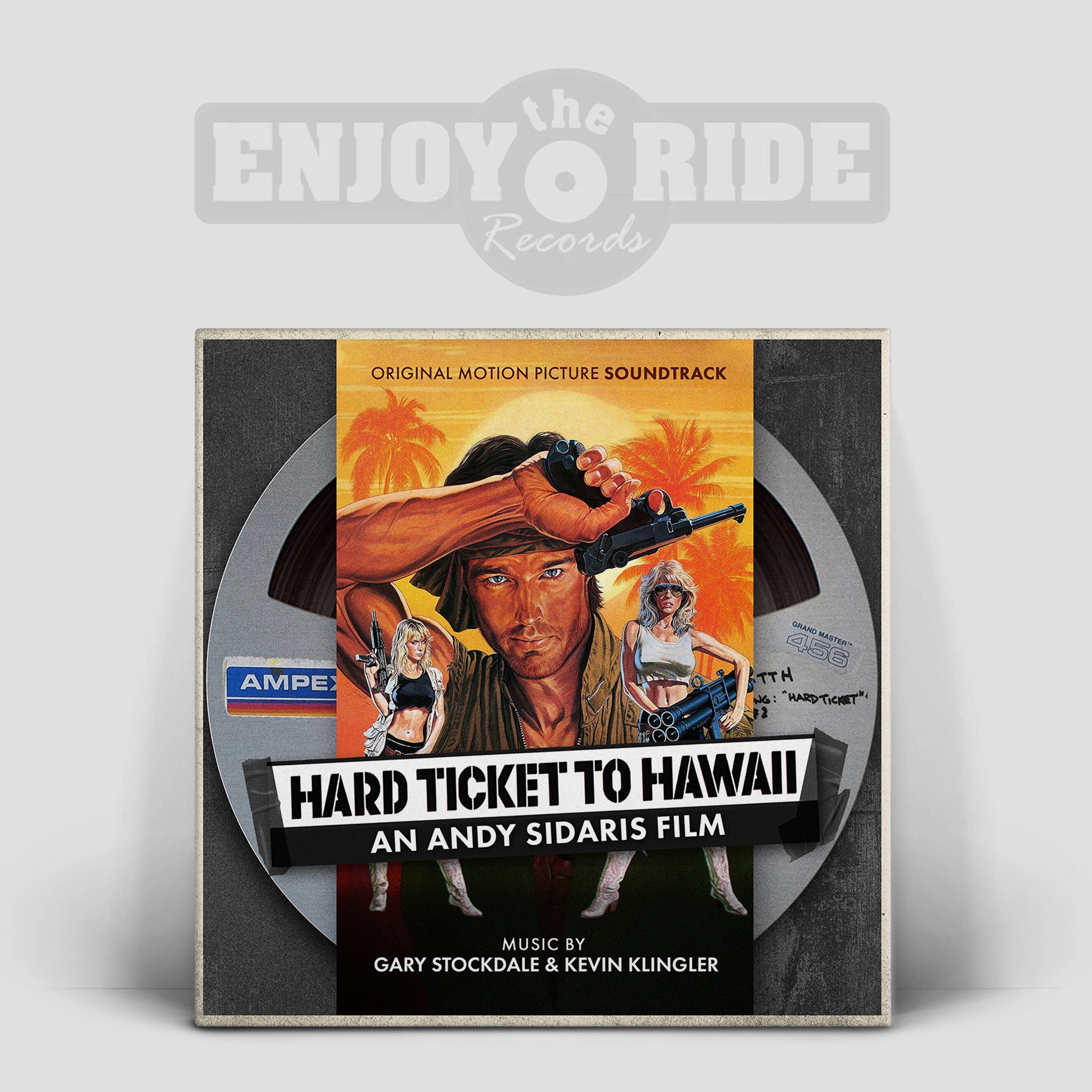 Hard Ticket To Hawaii Soundtrack: An Andy Sidaris Film Sand & Razor Blade FILLED Variant