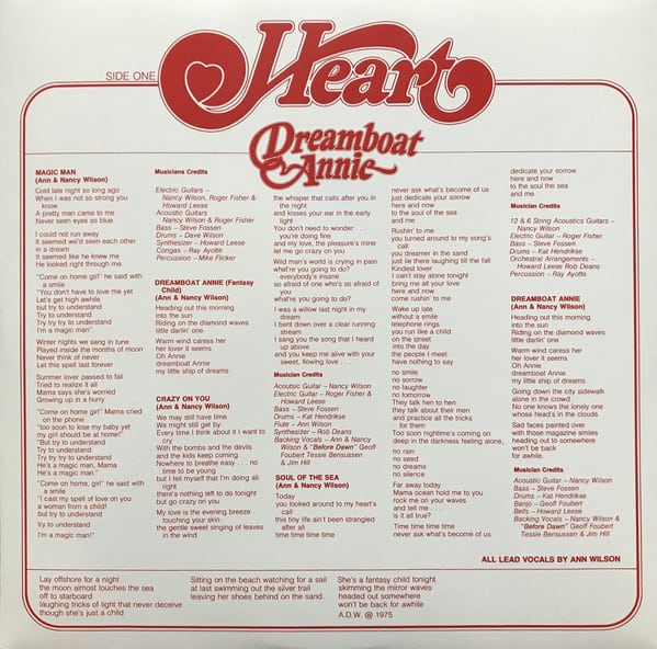 Heart — Dreamboat Annie