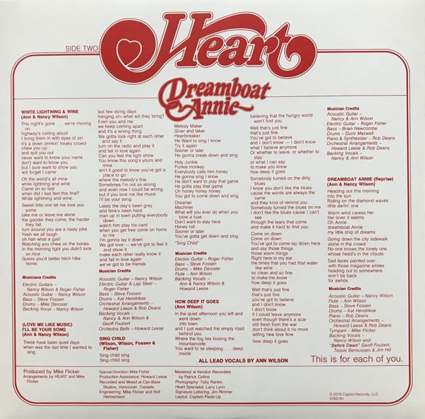 Heart — Dreamboat Annie