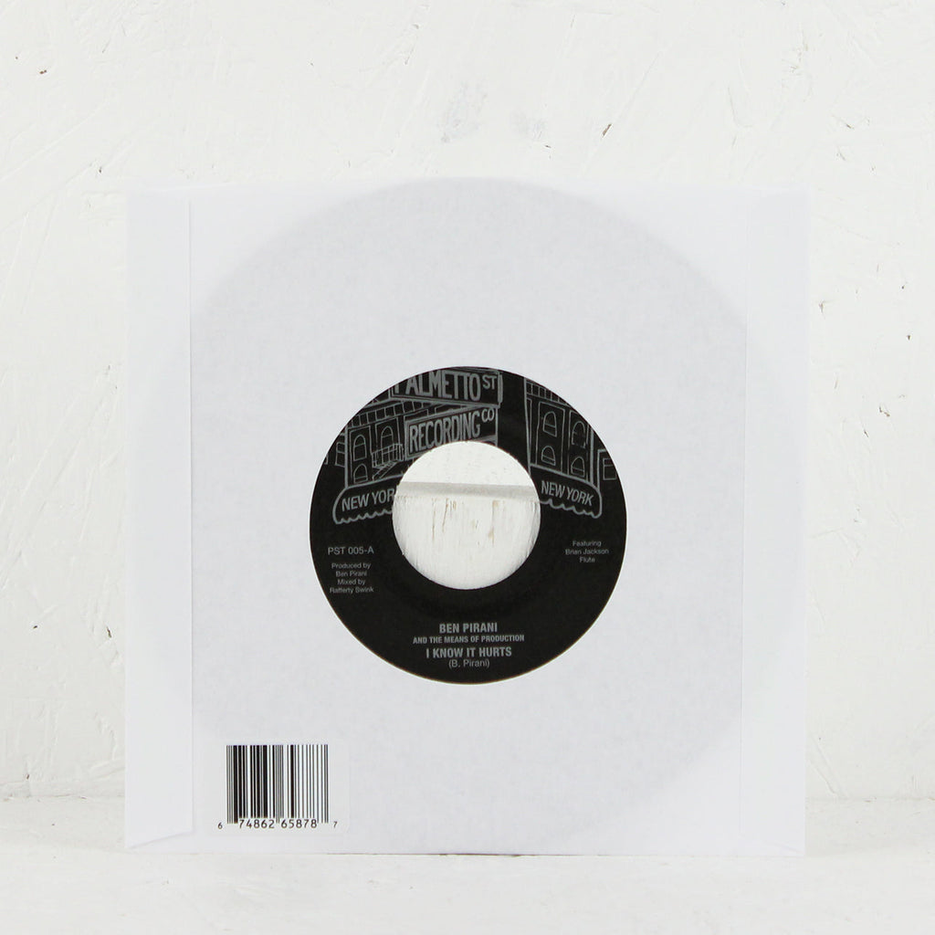 I Know It Hurts – Vinyl 7"
