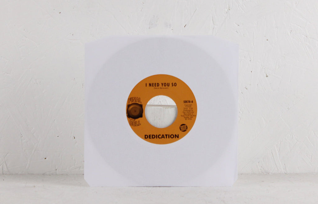 I Need You So – Vinyl 7"
