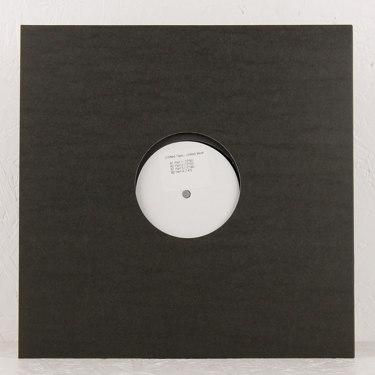 Untitled Tape - Untitled Work – Vinyl LP