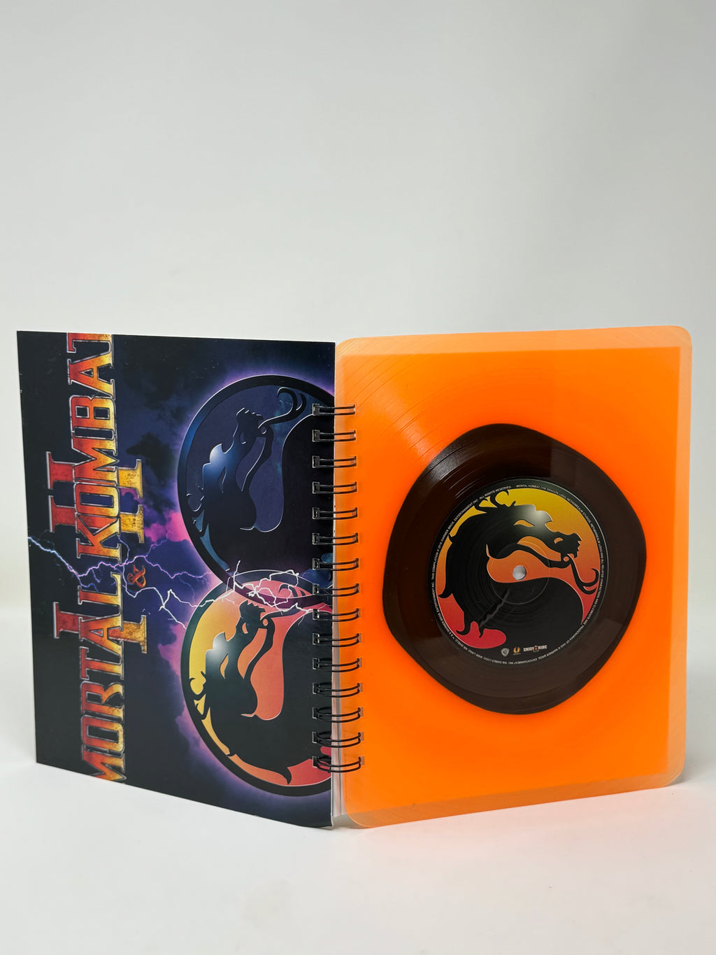 Repurposed Vinyl LP Spiral Notebook
