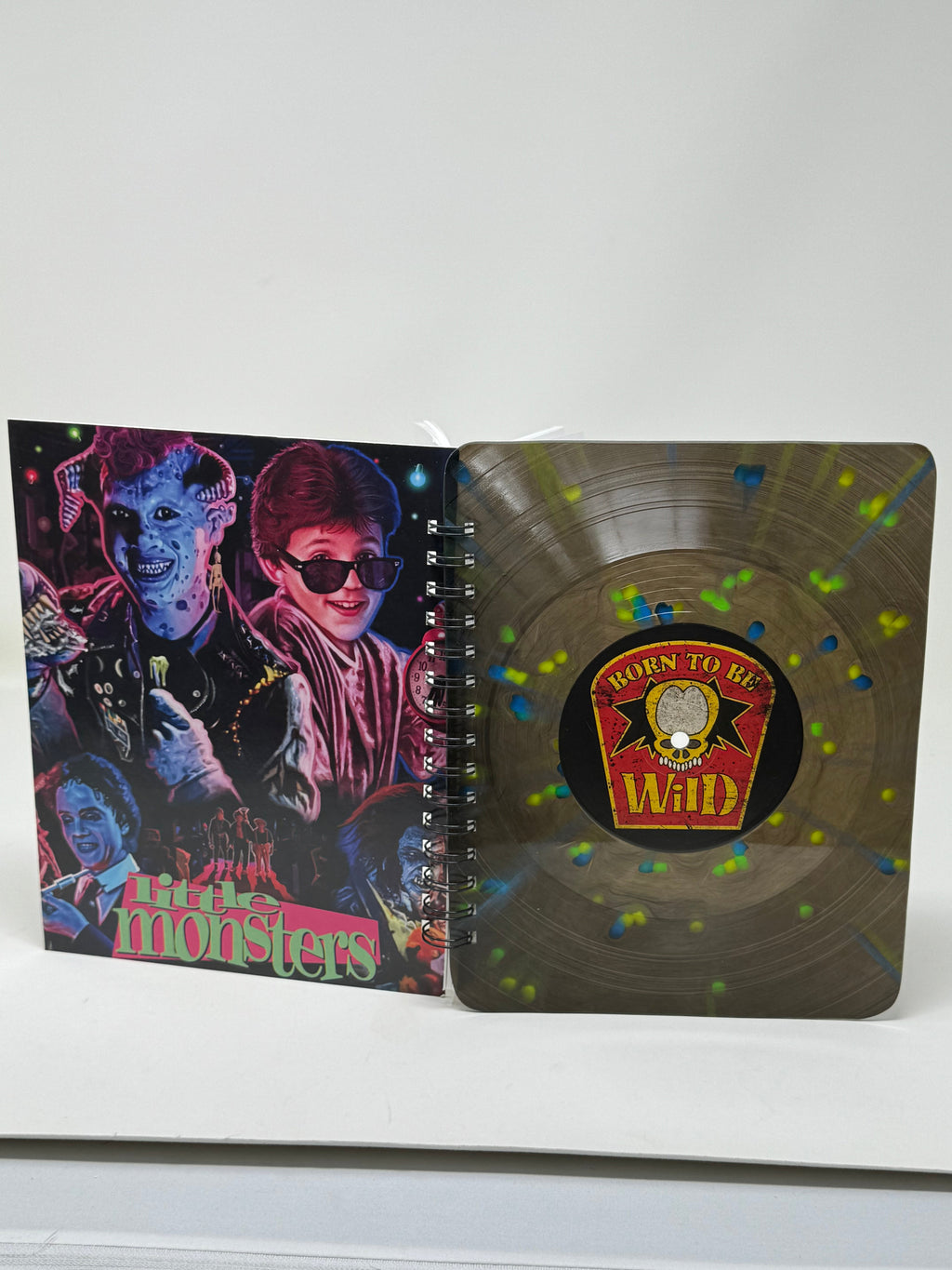 Repurposed Vinyl LP Spiral Notebook