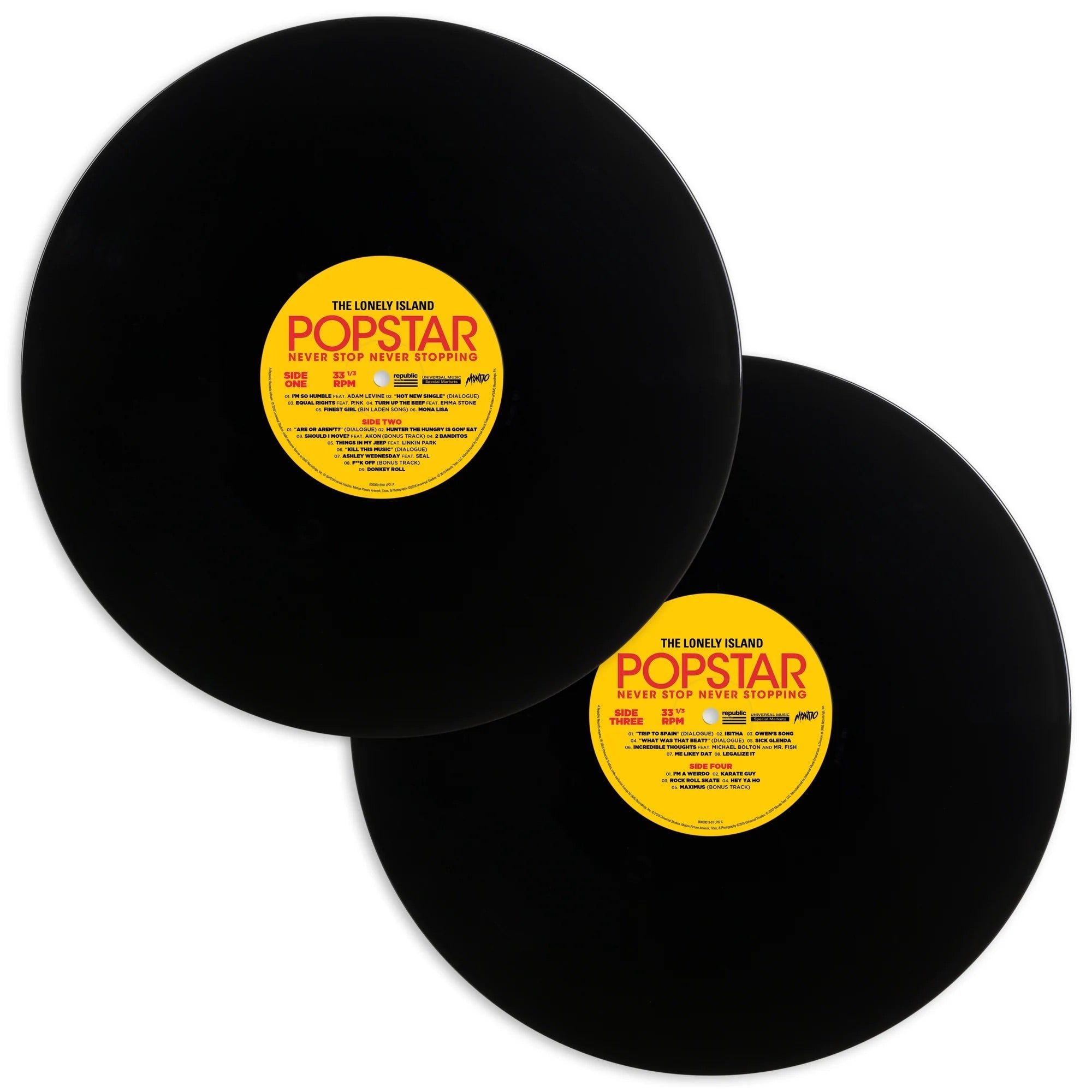 Popstar: Never Stop Never Stopping – Original Soundtrack 2XLP (Style Boyz) (Distro)