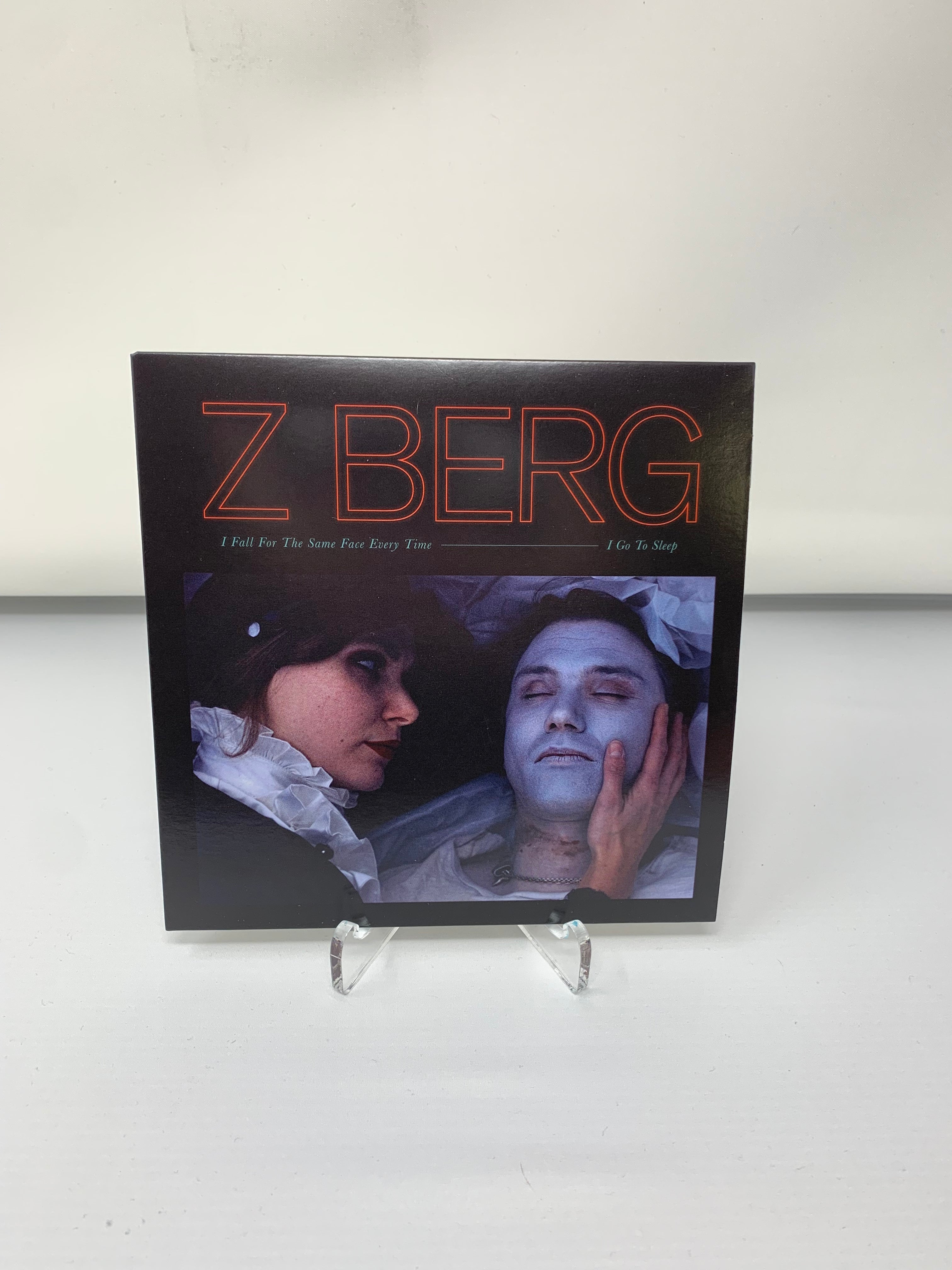 Z Berg & Ryan Ross 7" Vinyl Record- The Bad List/I Go To Sleep/I Fall For The Same Face Everytime (ETR092)