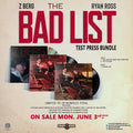 Z Berg & Ryan Ross 7" TEST PRESS BUNDLE