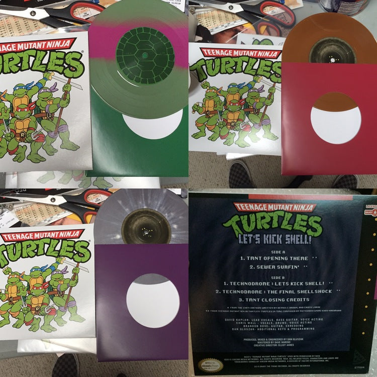 LET'S KICK SHELL! Teenage Mutant Ninja Turtles 7" Tribute (ETT004)