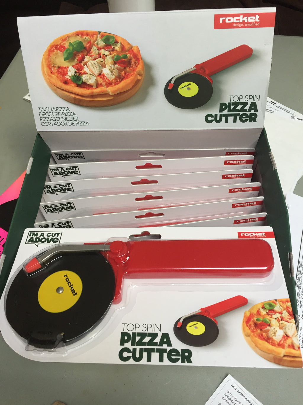 Vinyl Lp Pizza Cutter