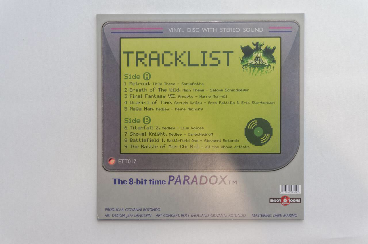 The 8 Bit Time Paradox Video Game Soundtrack (ETT017)