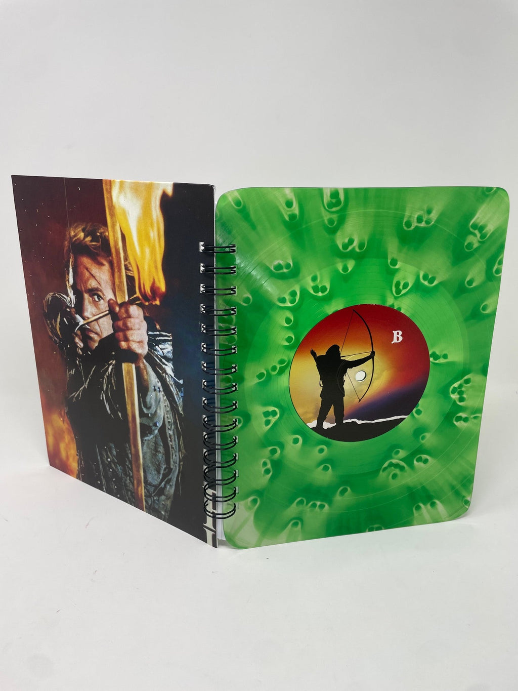 Repurposed Vinyl LP Spiral Notebook