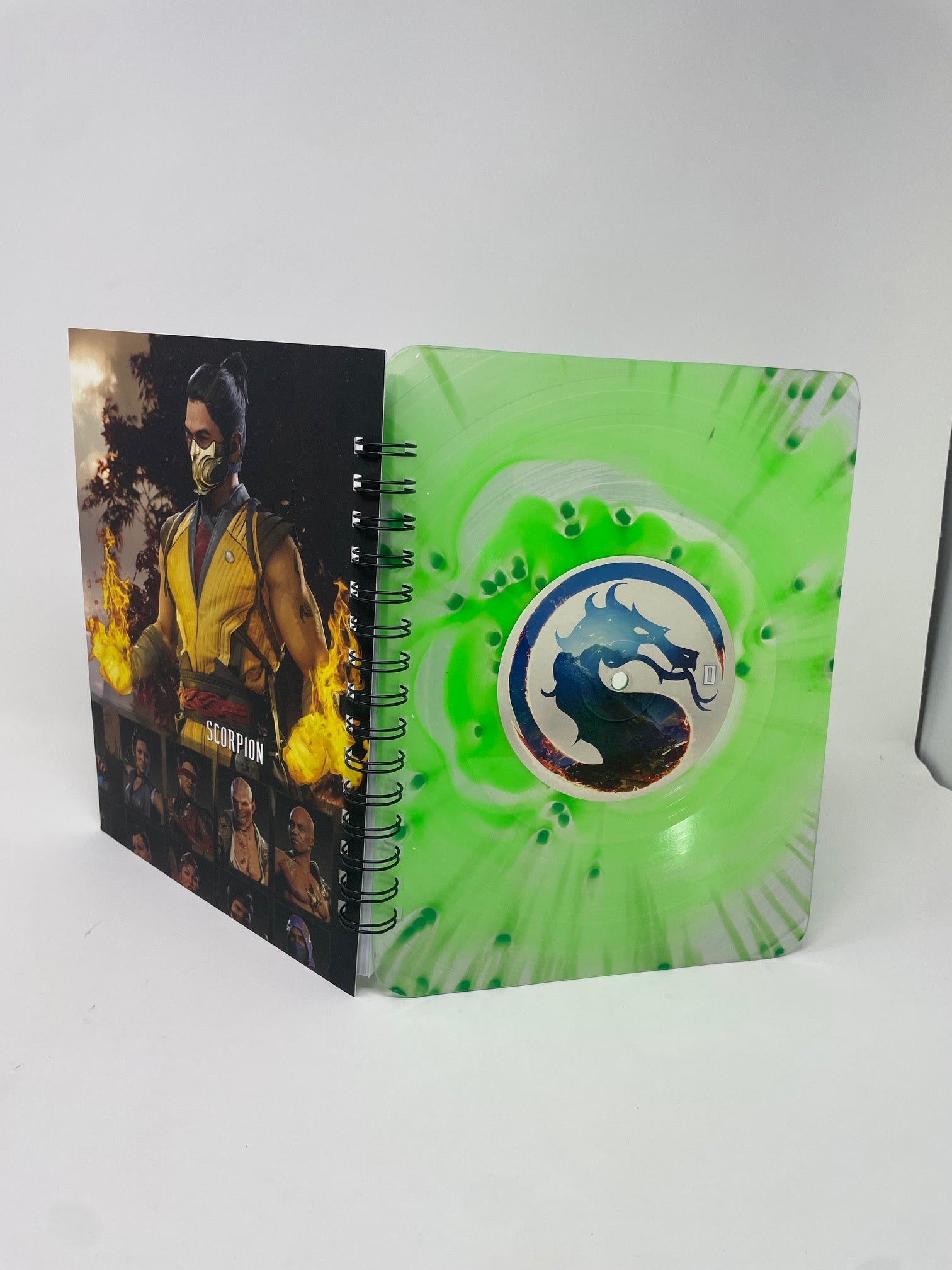 Repurposed Vinyl LP Spiral Notebook