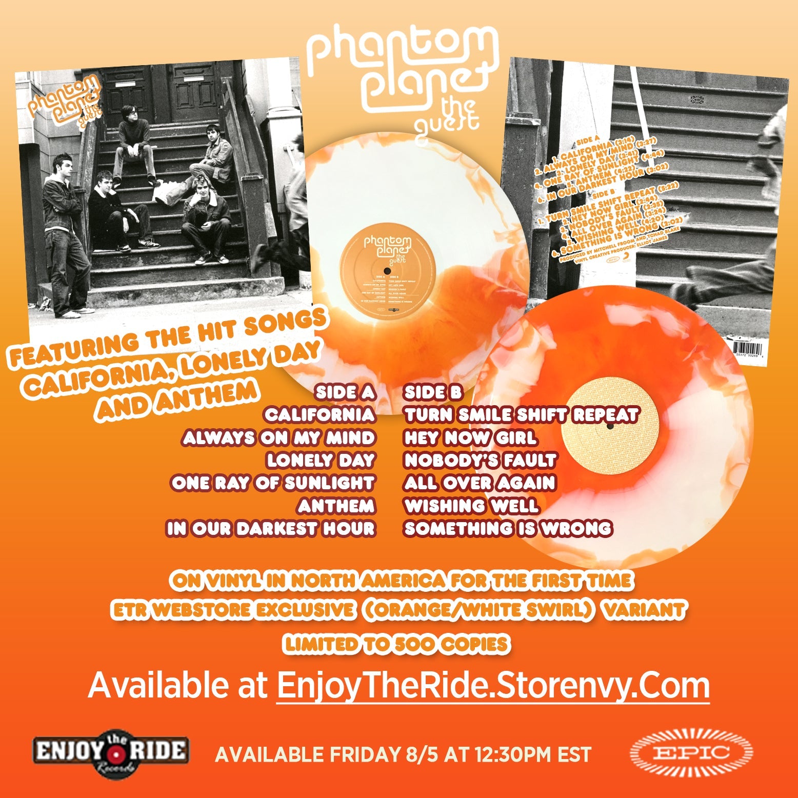 PHANTOM PLANET - THE GUEST (ETR056)
