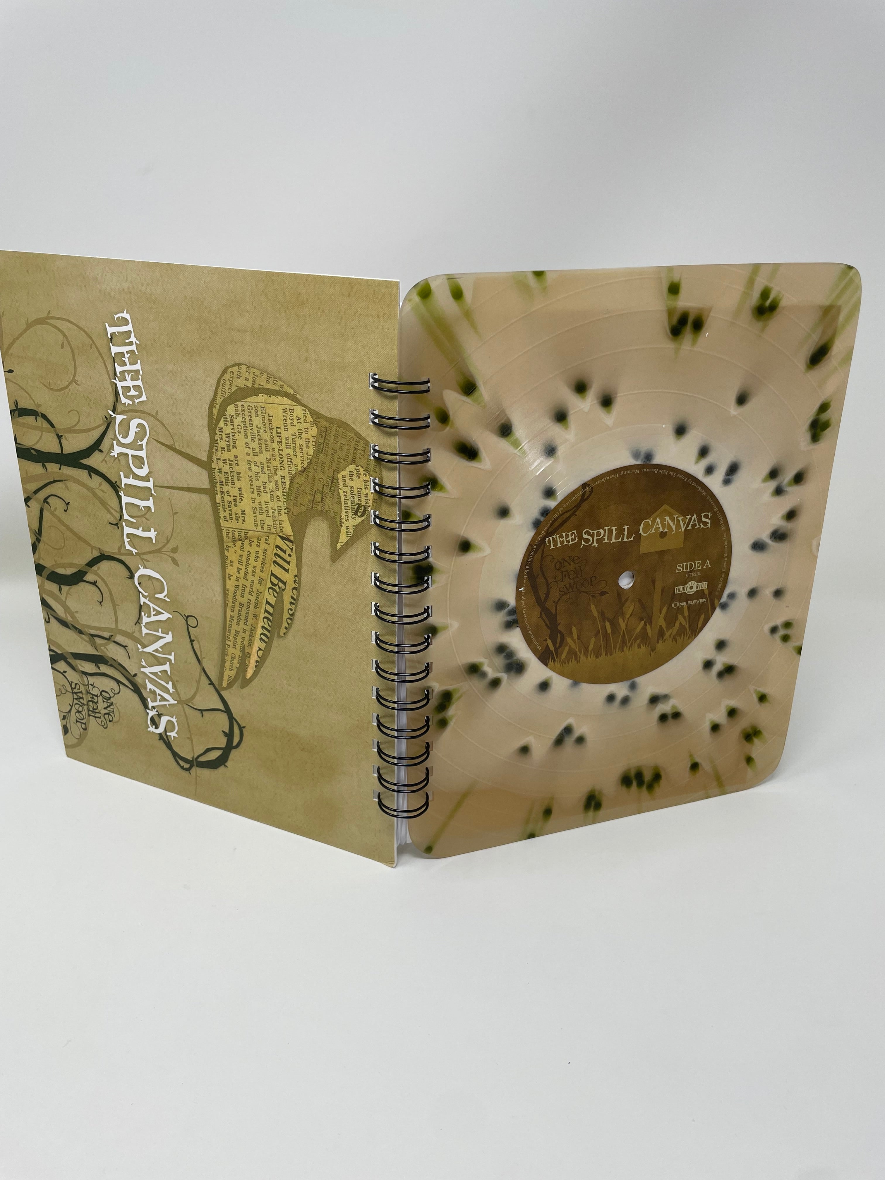 Repurposed Vinyl LP Spiral Notebook