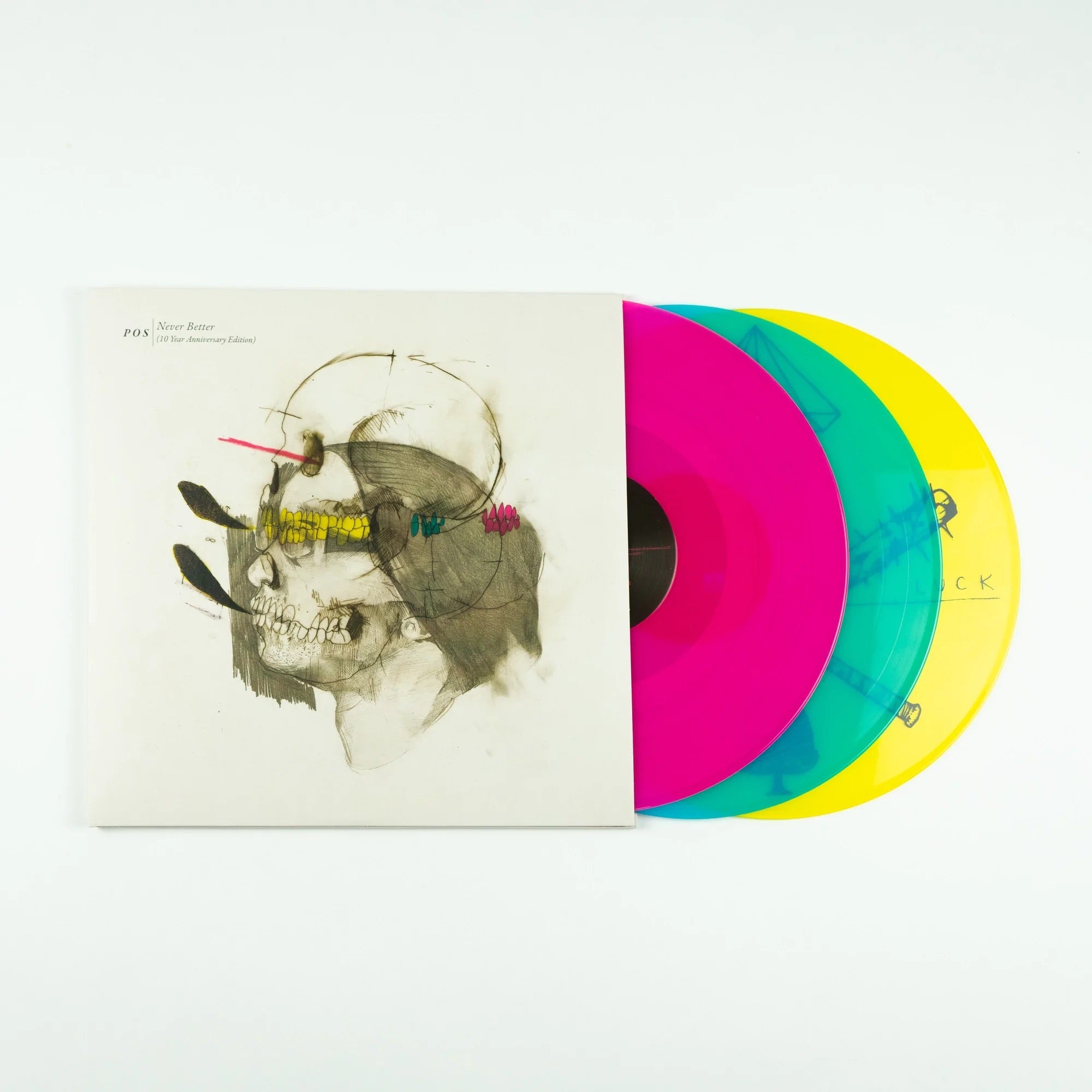 P.O.S - Never Better 3xLP DELUXE 10 Year Reissue (Distro Title)